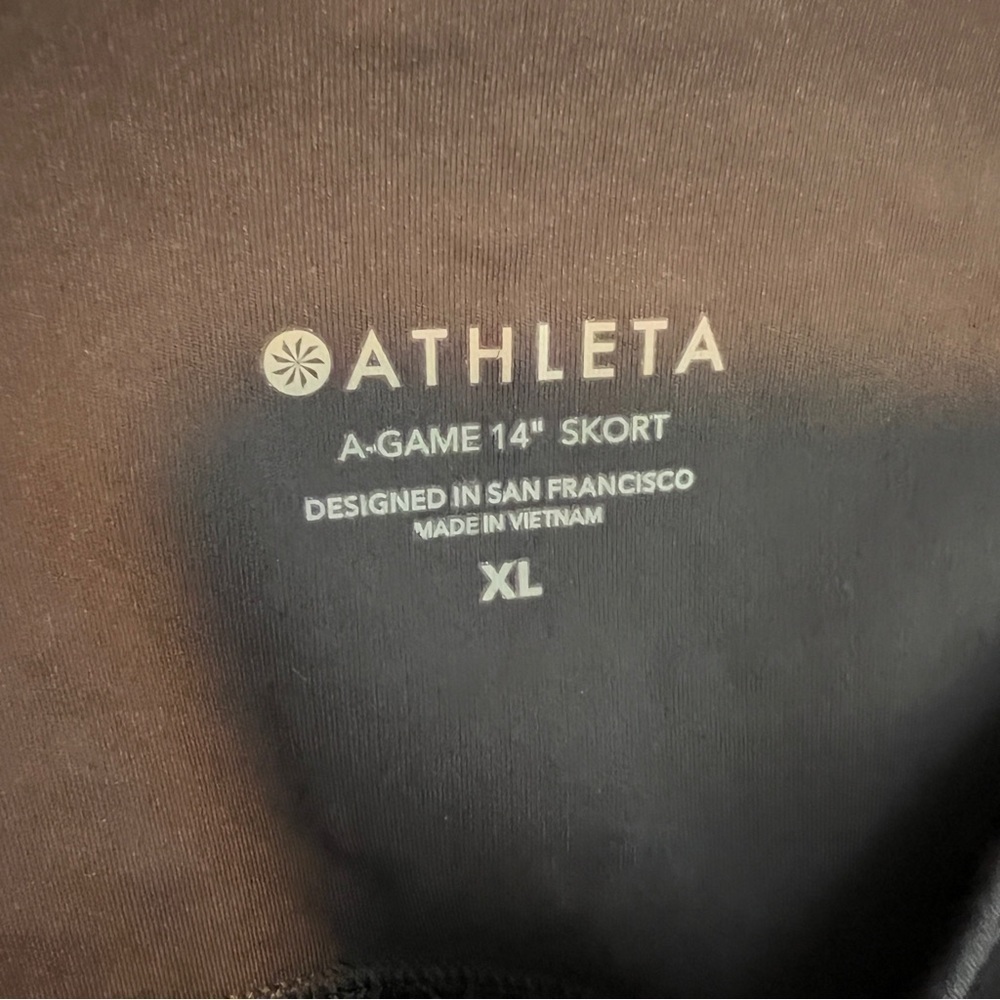 Athleta A-Game 14” Skort Skirt Mesh - Picture 5 of 7